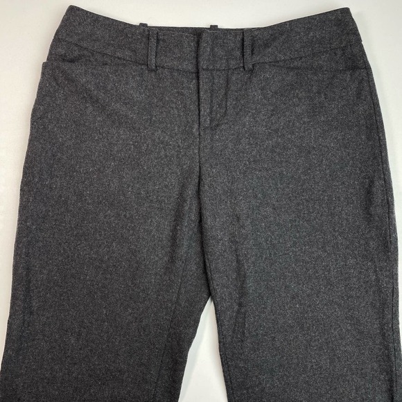 CLUB MONACO Wool Blend Dress Pants Sz 0 Gray - Picture 2 of 5